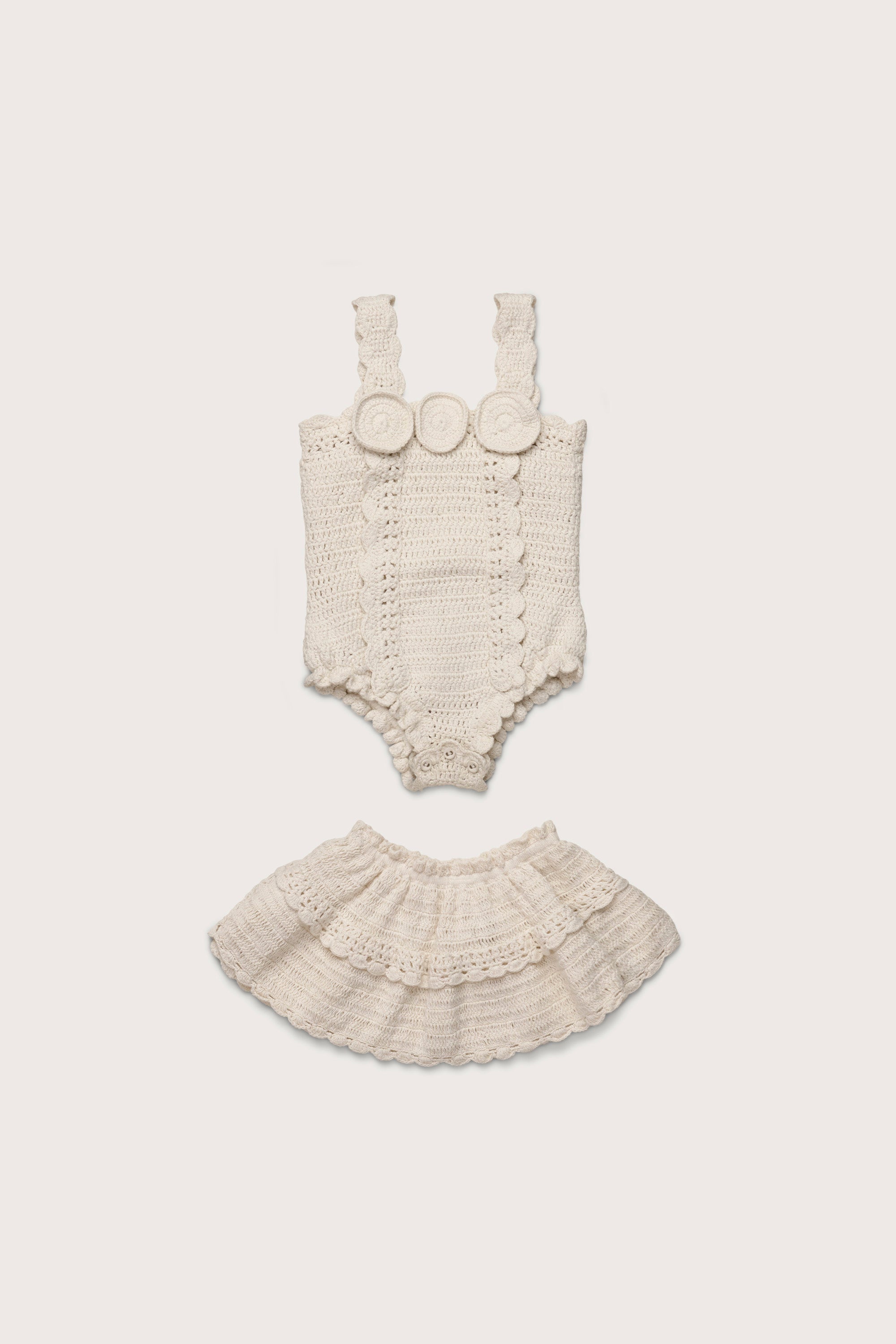 LILLIE BABY SET - OFF WHITE