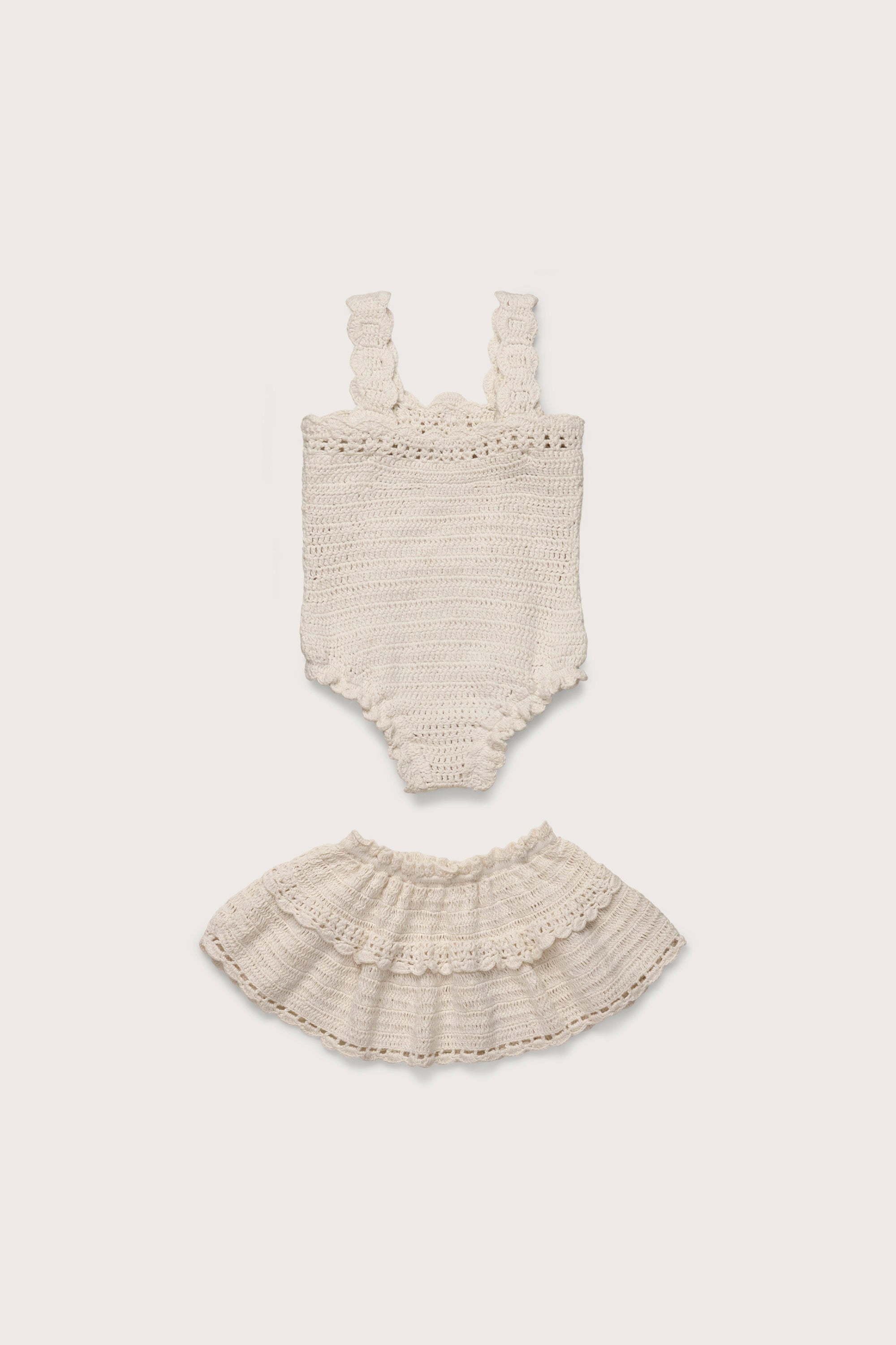 LILLIE BABY SET - OFF WHITE