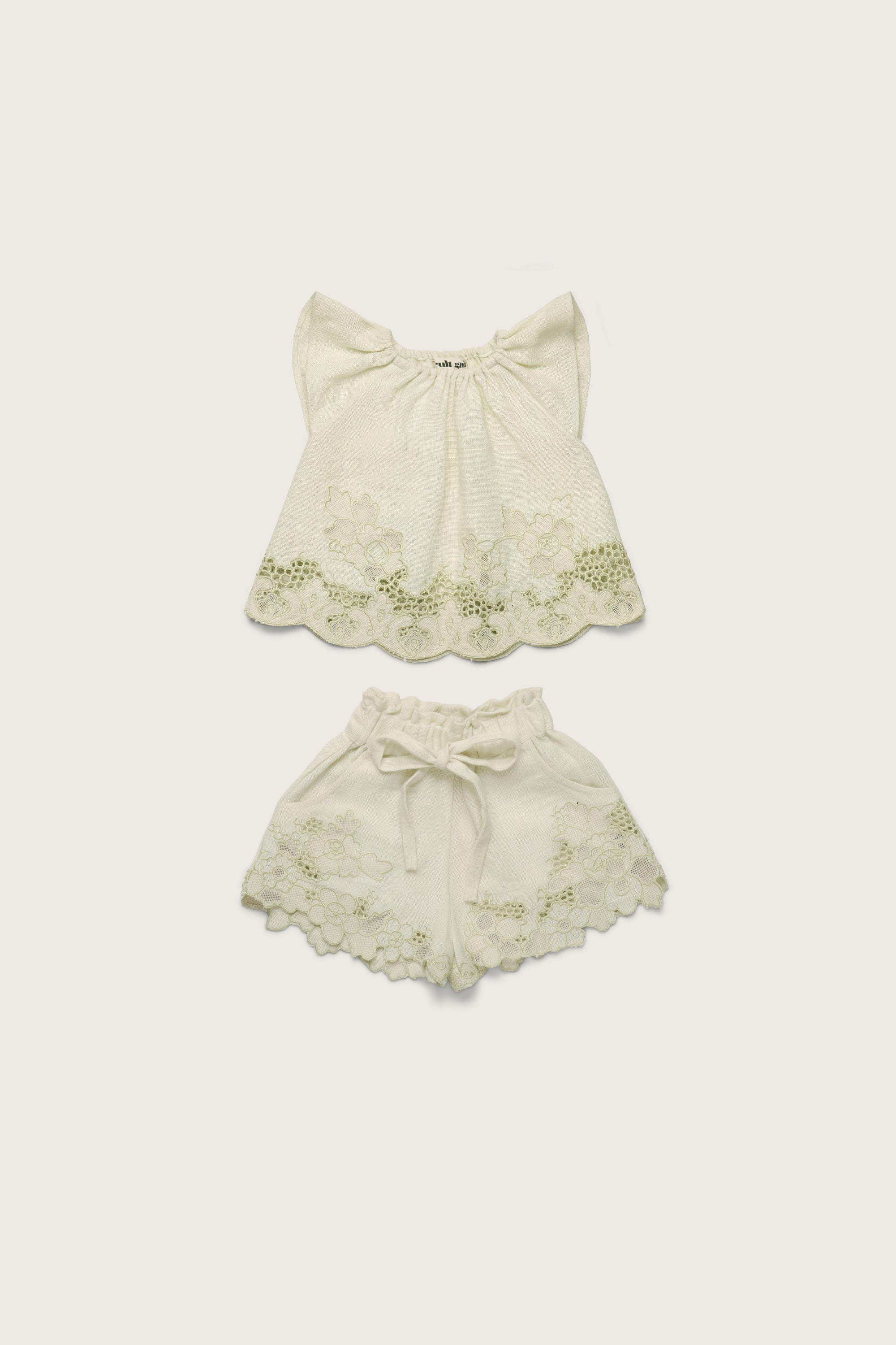 KALIA BABY SET - LIGHT HONEYDEW