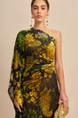 ADIRA GOWN - GREEN MULTI