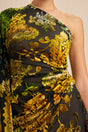 ADIRA GOWN - GREEN MULTI