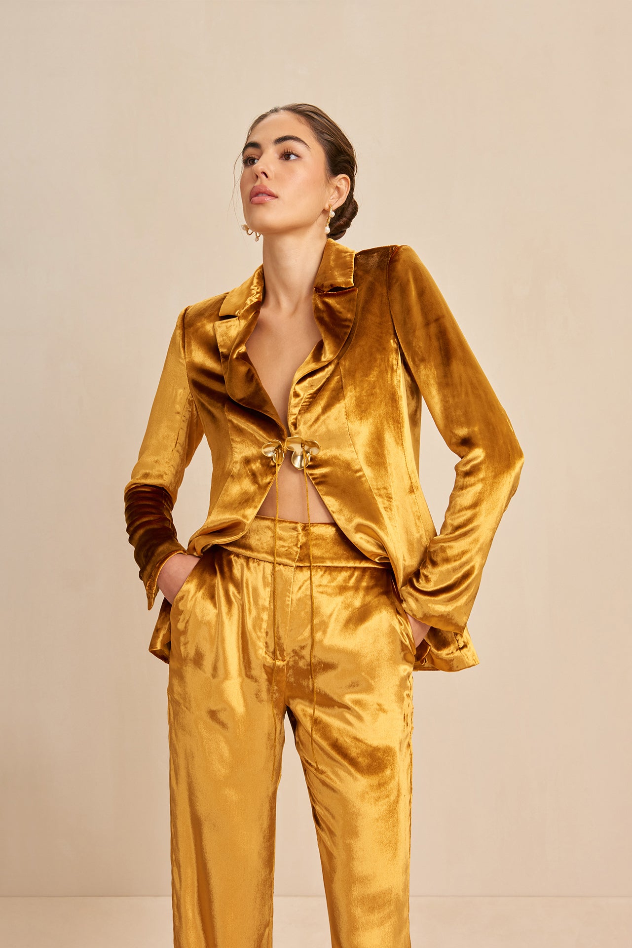 JEORGE PANT - GOLD