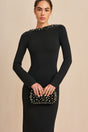 ELEANORA KNIT DRESS - BLACK