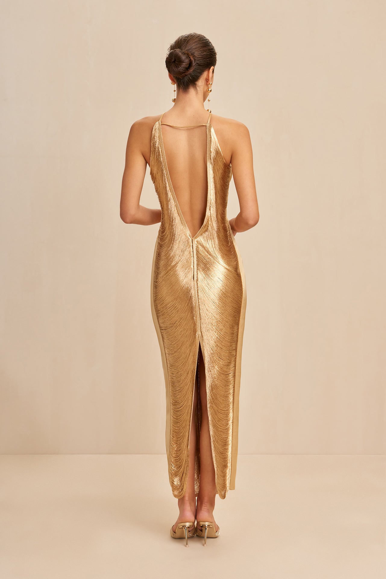 RENATA GOWN - LIGHT GOLD
