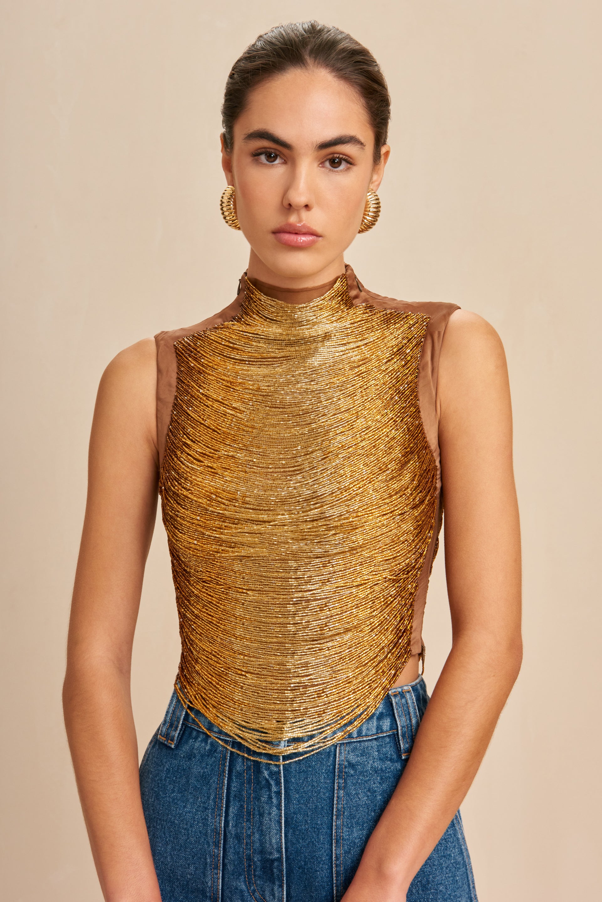 TARAJI TOP BRONZE CULT GAIA taraji-top-bronze-cult-gaia
