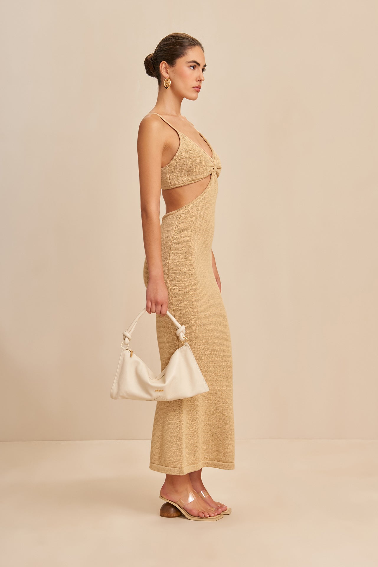 SERITA DRESS - SAND