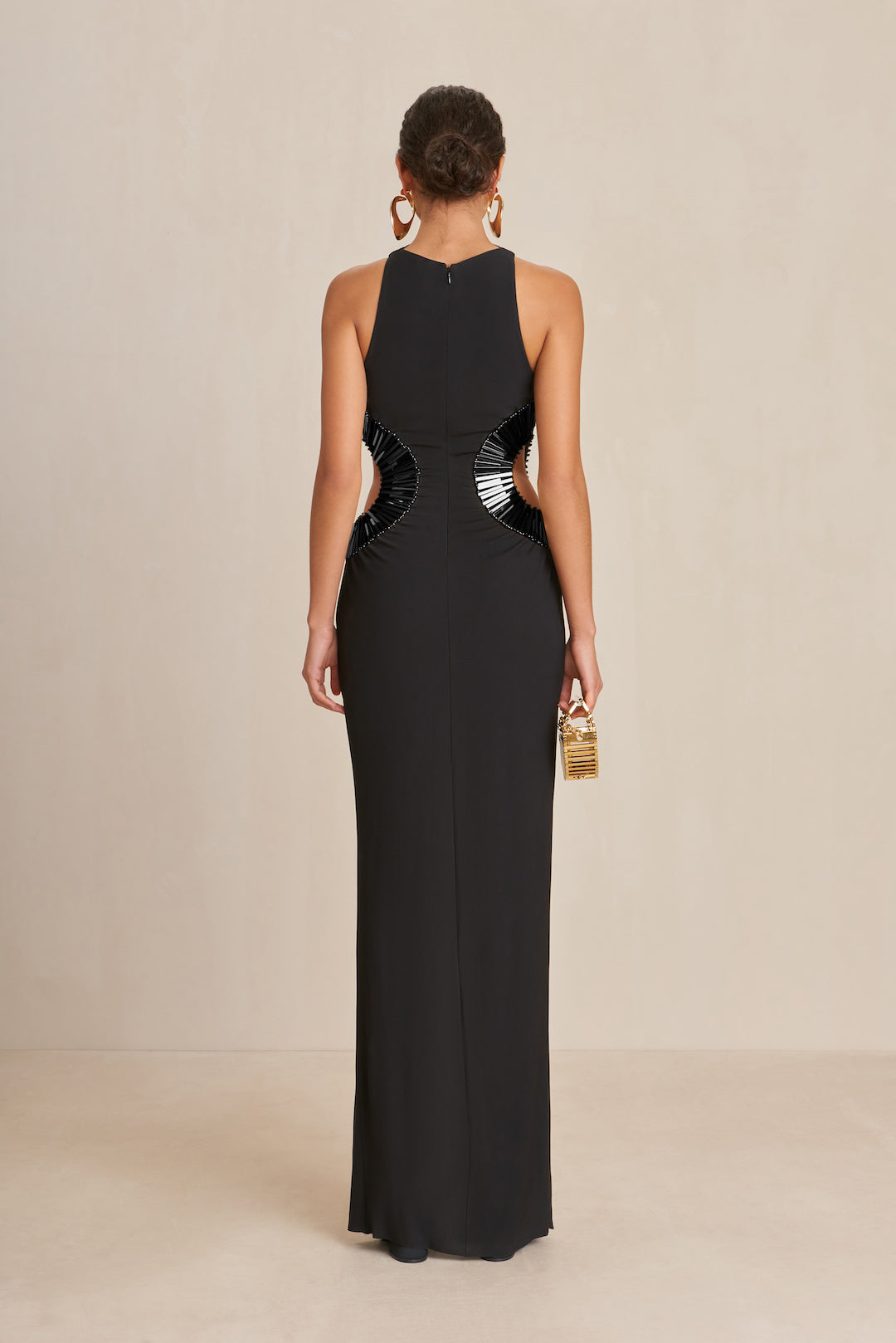 CULT GAIA RYANN GOWN IN BLACK