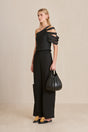 CULT GAIA SASHI KNIT TOP IN BLACK