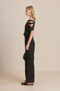 CULT GAIA SASHI KNIT TOP IN BLACK