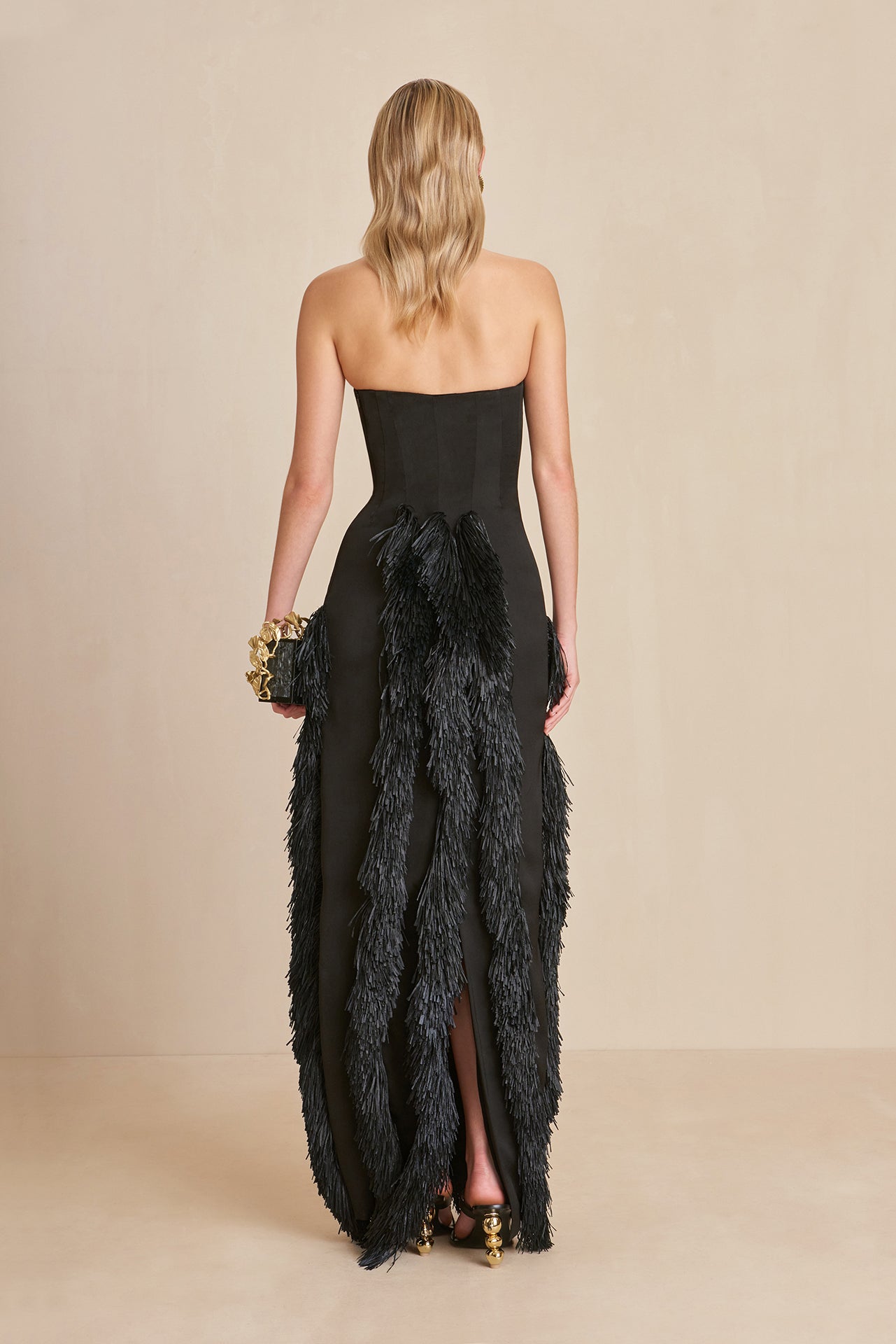 FREYA GOWN - BLACK
