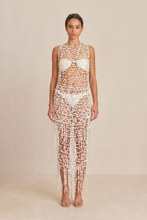 CRAWFORD KNIT TOP - BEACH