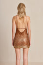CULT GAIA ROSITA DRESS IN AFFOGATO OMBRE
