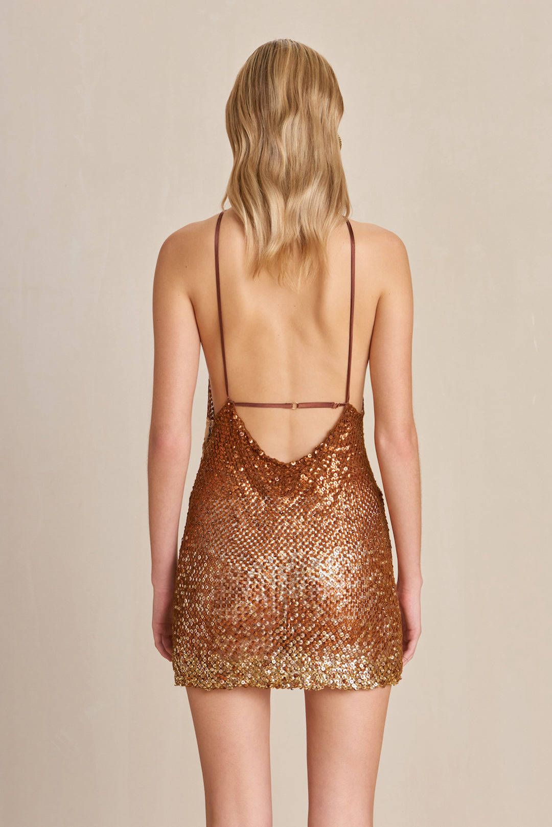 ROSITA DRESS - AFFOGATO OMBRE
