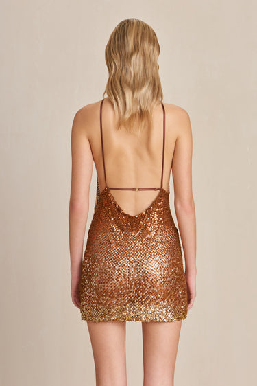 ROSITA DRESS - AFFOGATO OMBRE | ROSITA DRESS - AFFOGATO OMBRE | Secondary image