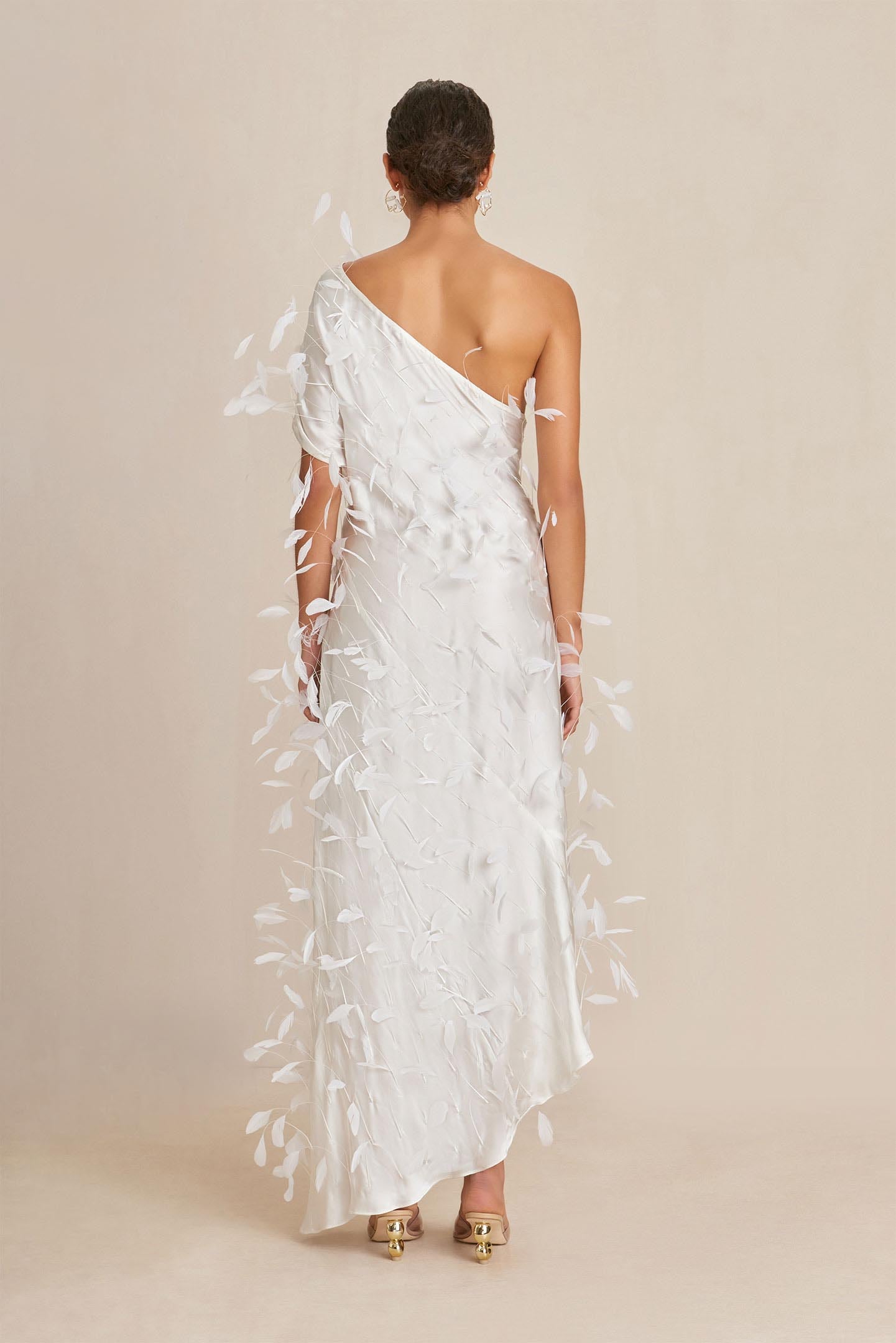 HALLE DRESS - OFF WHITE