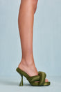 CULT GAIA ZABELLE SANDAL IN OLIVA