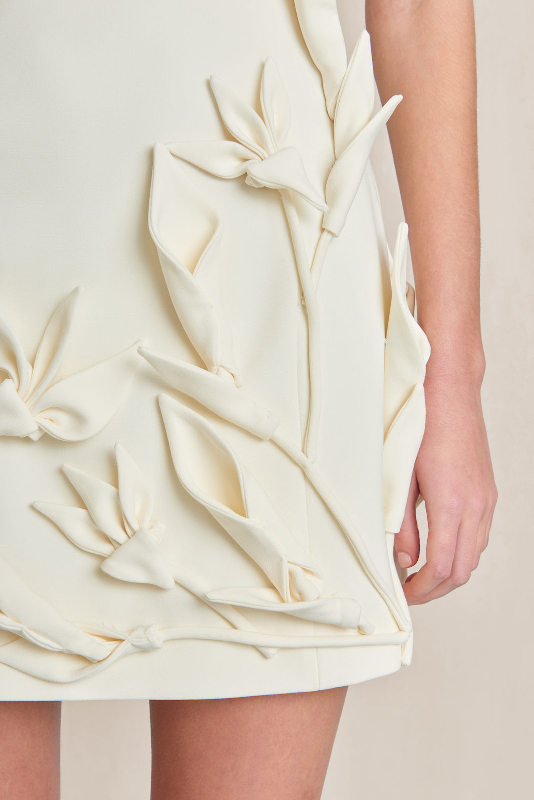 CULT GAIA ELA DRESS IN OFF WHITE
