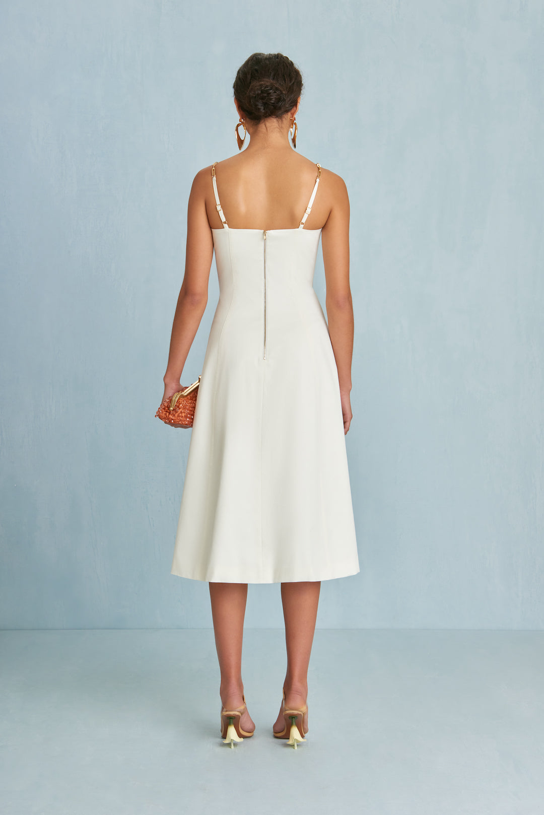 CULT GAIA KENDRA DRESS IN OFF WHITE