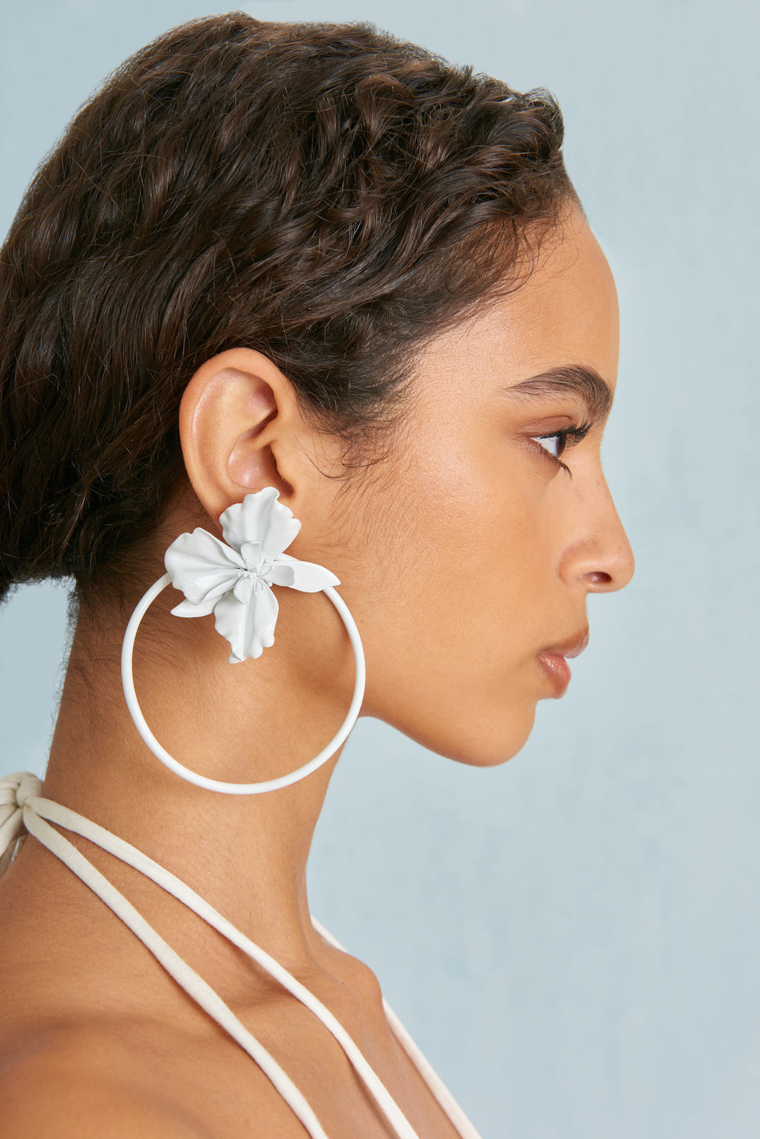 CULT GAIA CAMILLE EARRING IN WHITE