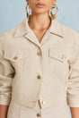 CULT GAIA DAPHNE JACKET IN BEACH