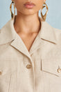 CULT GAIA DAPHNE JACKET IN BEACH