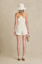 OLGA SHORT - OFF WHITE MULTI