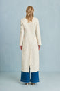 CULT GAIA DILAN COAT IN OFF WHITE MULTI