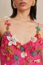 RHODES DRESS - SANGRIA