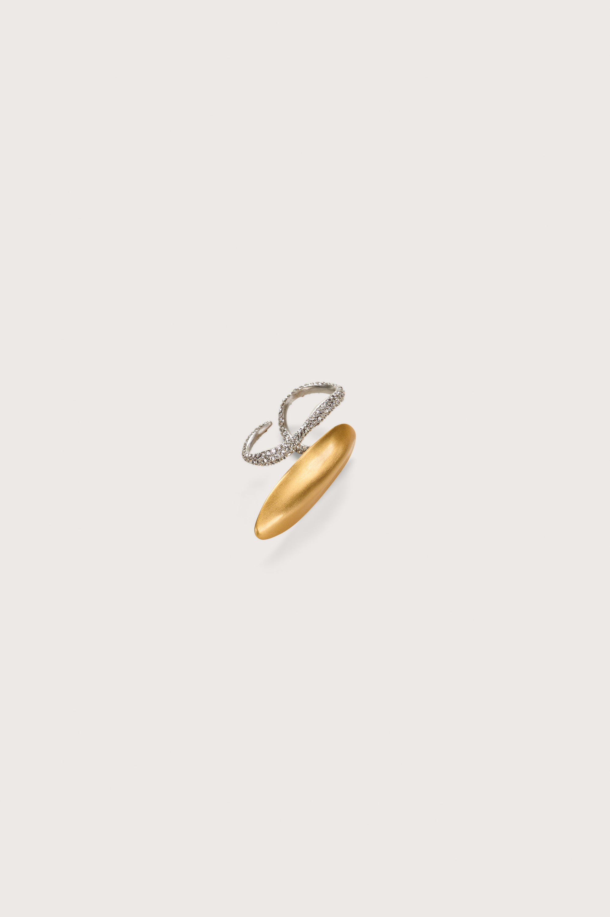 FIORE RING - BRUSHED BRASS