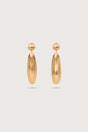 FIORE EARRING - BRUSHED BRASS