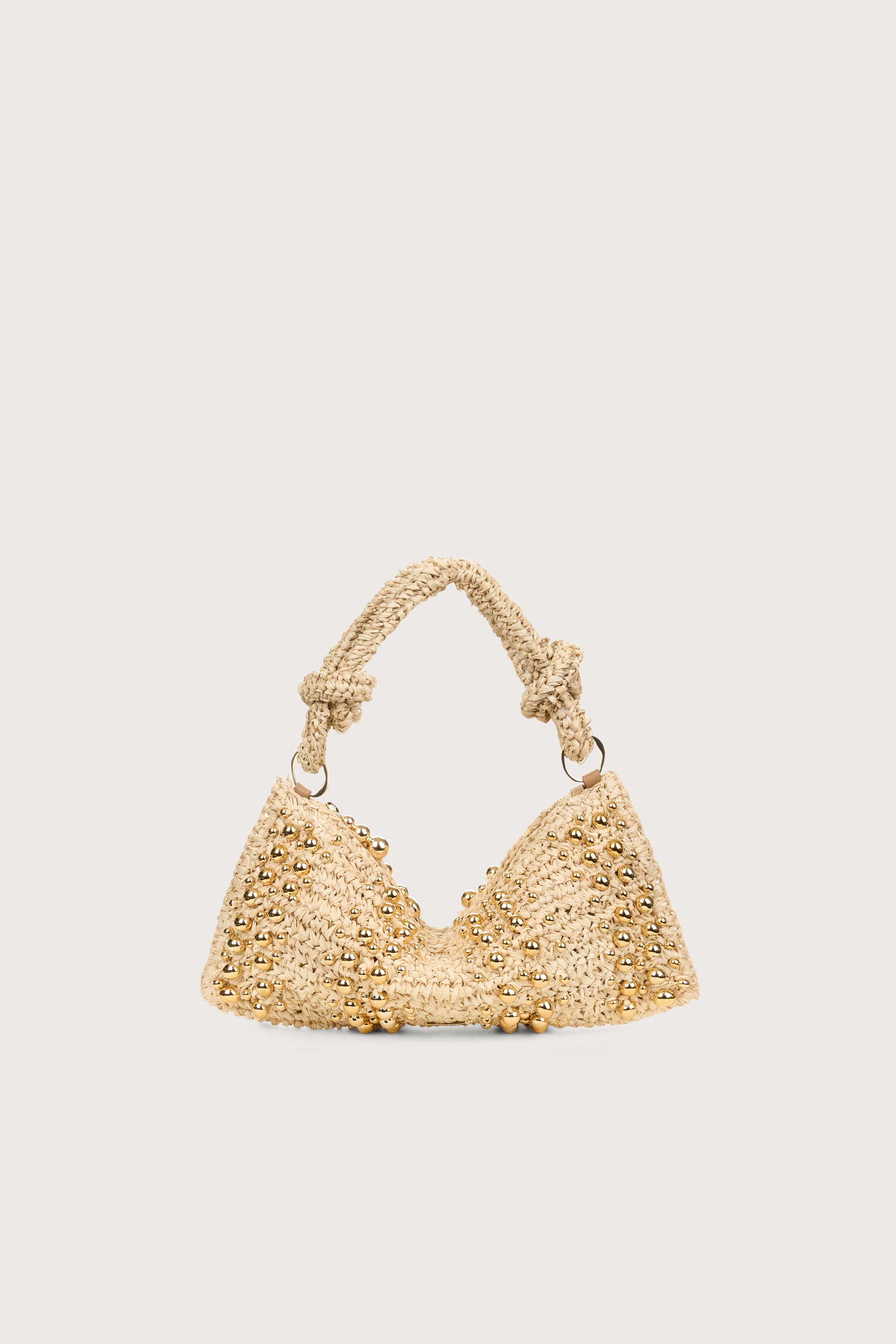 HERA NANO SHOULDER BAG - NATURAL RAFFIA