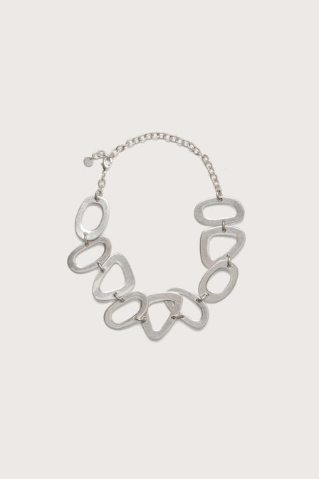 PALOMA CHOKER - ANTIQUE SILVER