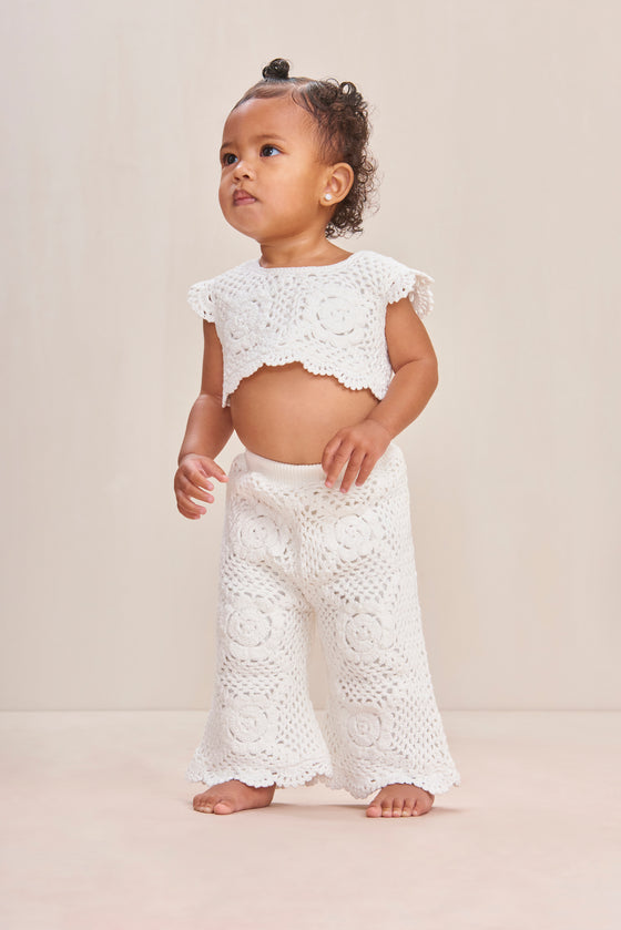 JESSI BABY PANT - OFF WHITE