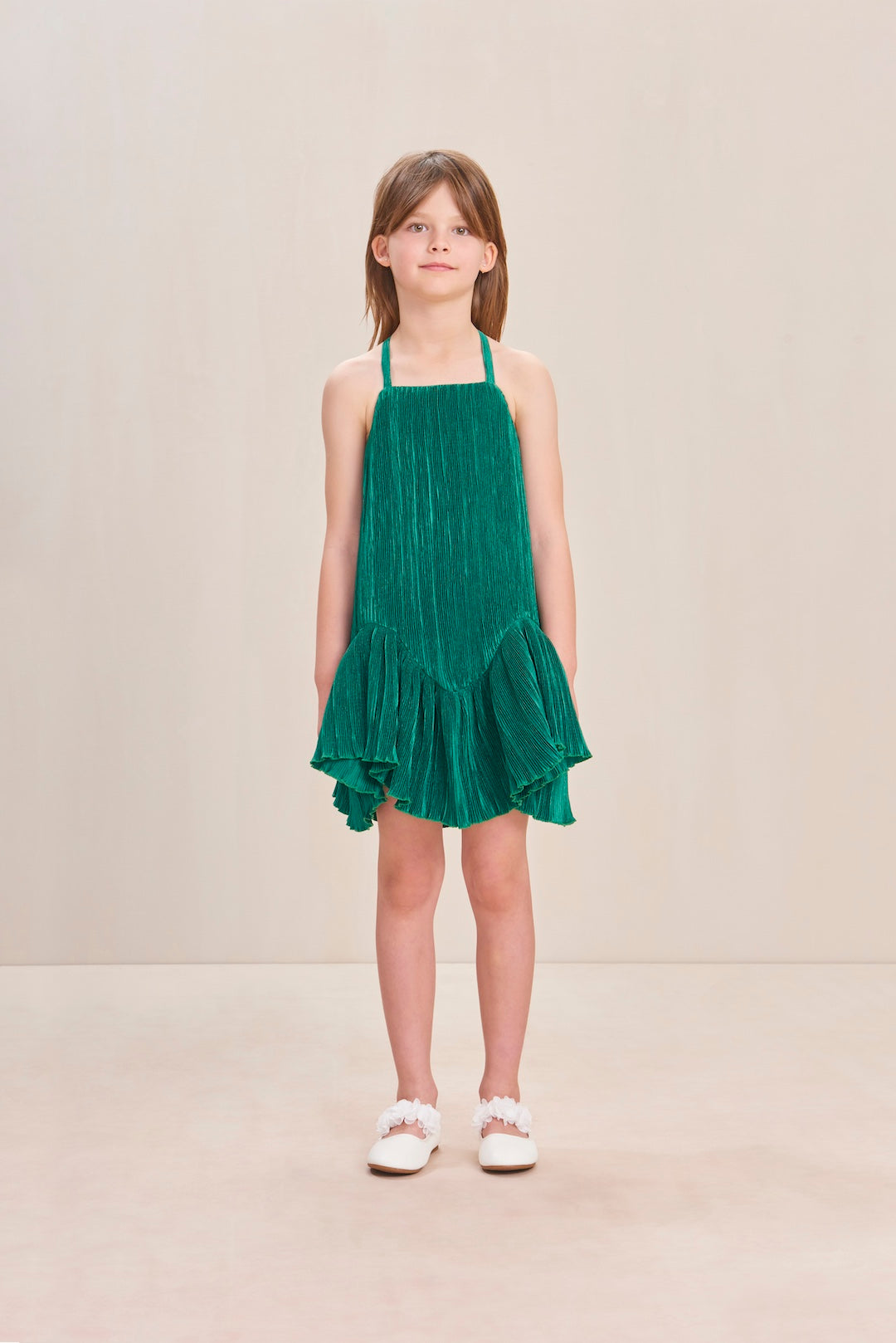 ÀINE KIDS DRESS - MALACHITE