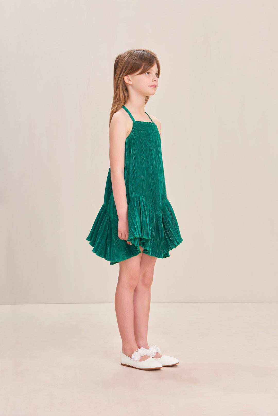 ÀINE KIDS DRESS - MALACHITE