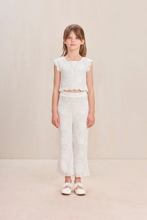 JANA KIDS TOP - OFF WHITE