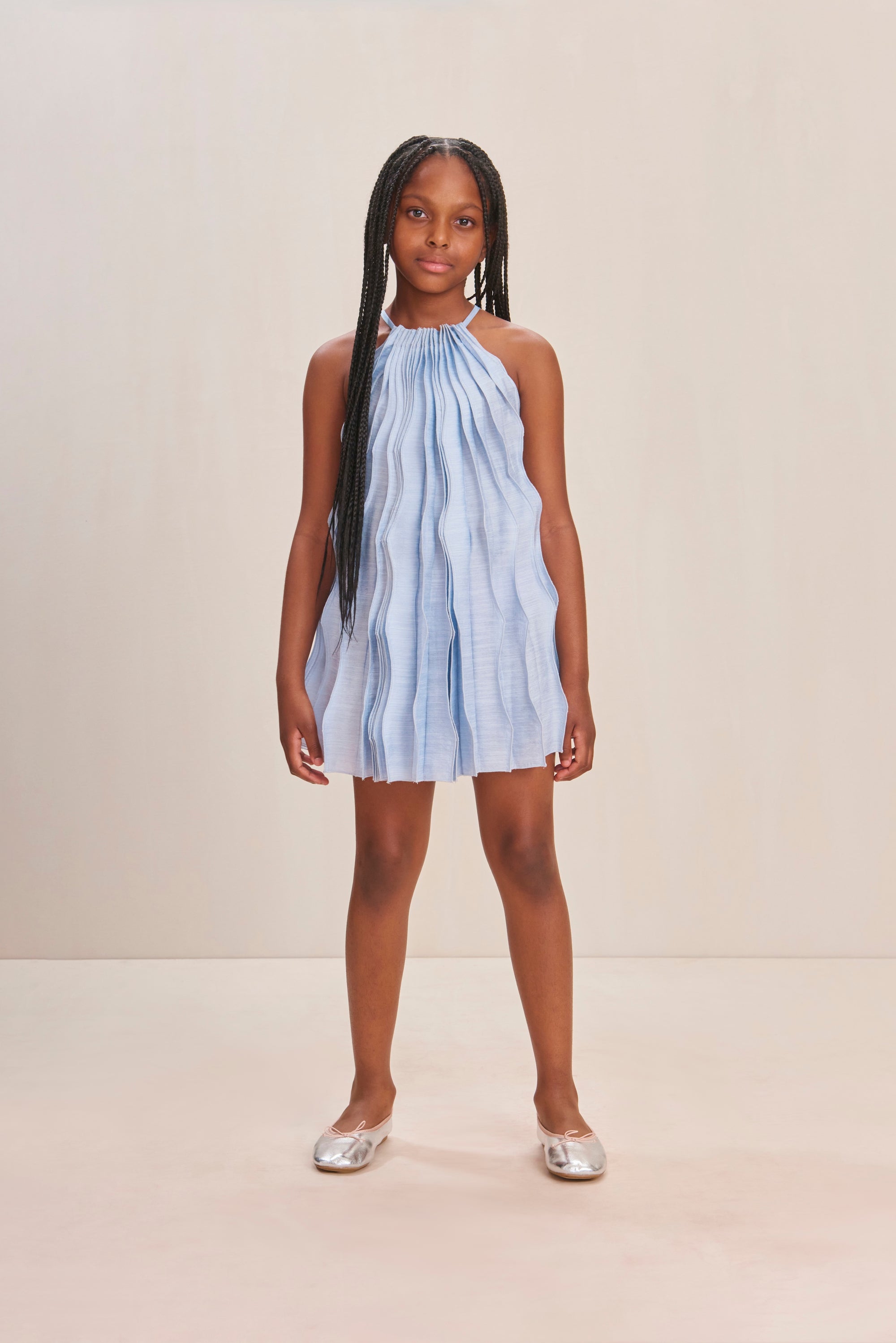 MARLA KIDS DRESS - MARINE