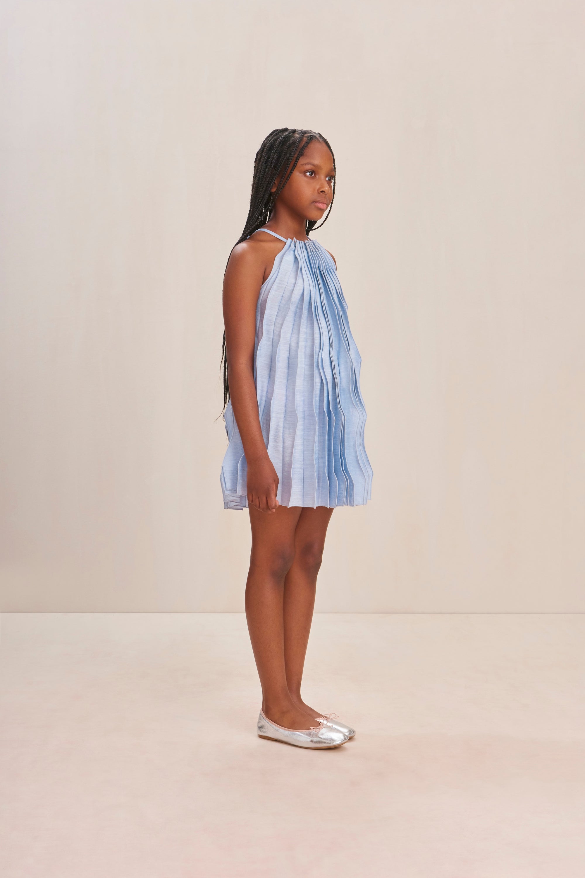 MARLA KIDS DRESS - MARINE