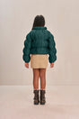 KIDS FRANNIE PUFFER - FOREST GREEN