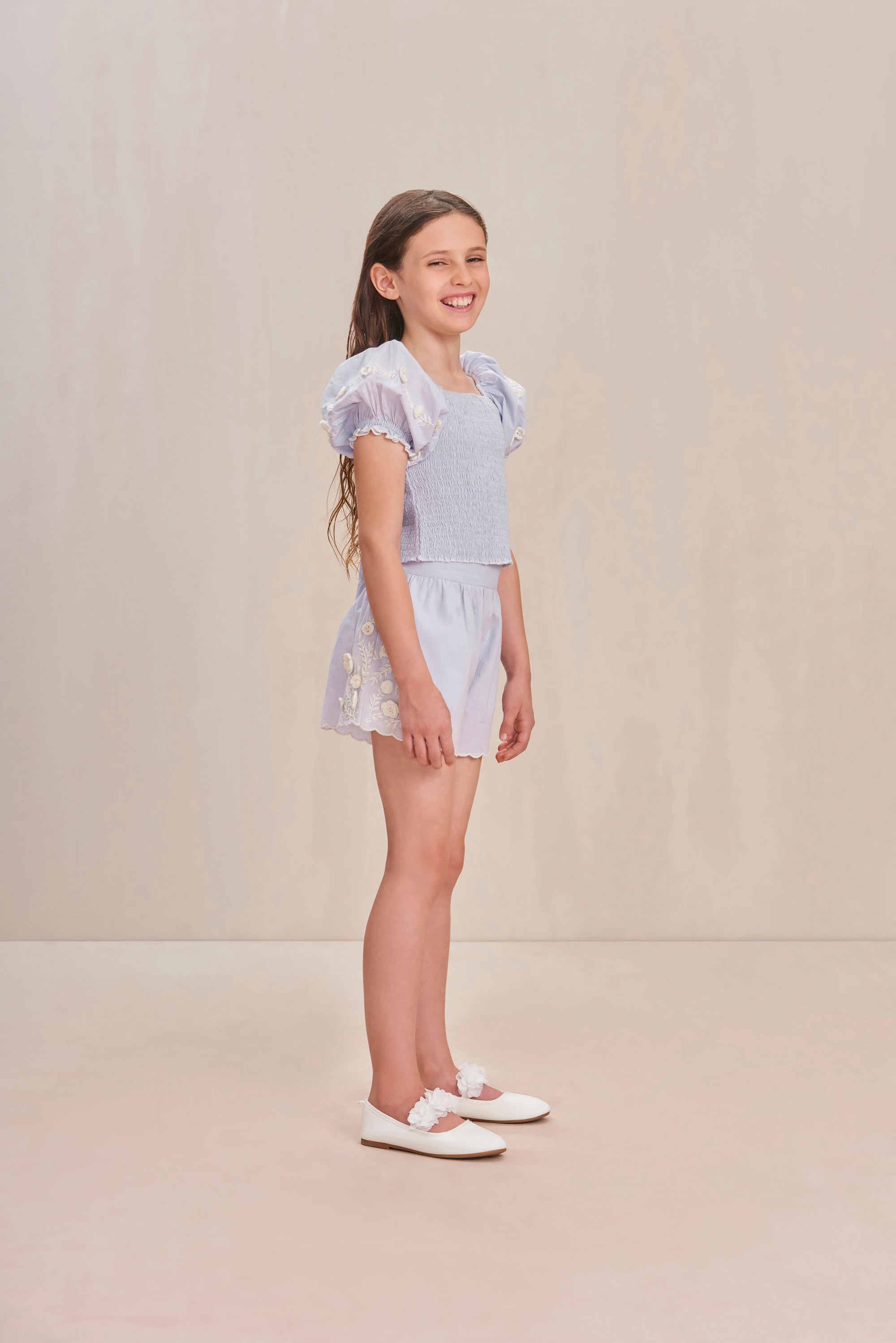 LETO KIDS SHORT - MARINE