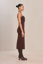 JENNY KNIT DRESS - JAVA