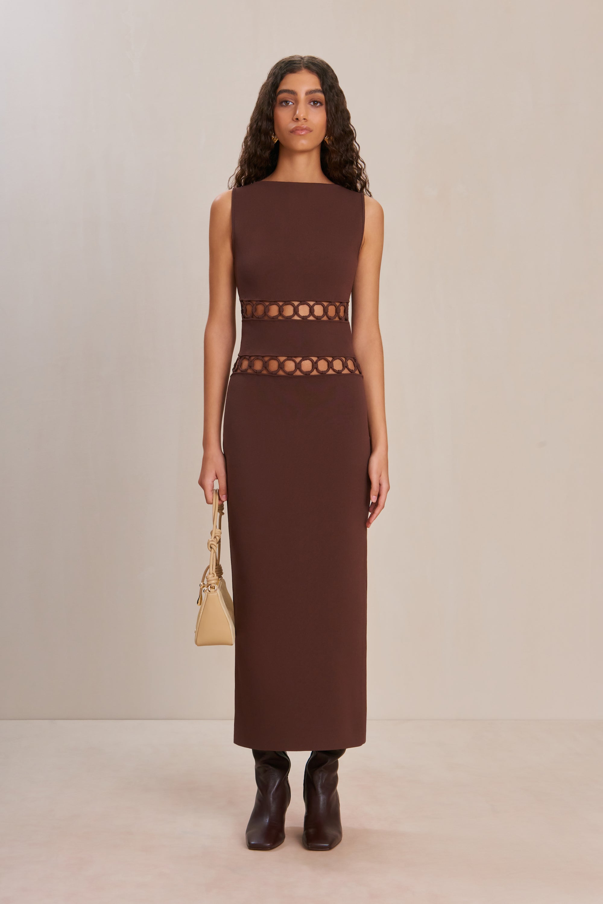 CULT GAIA RIVER KNIT DRESS IN JAVA