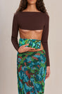 LYRA SKIRT - TULIP PRINT