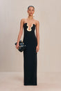 ABRIL GOWN - BLACK