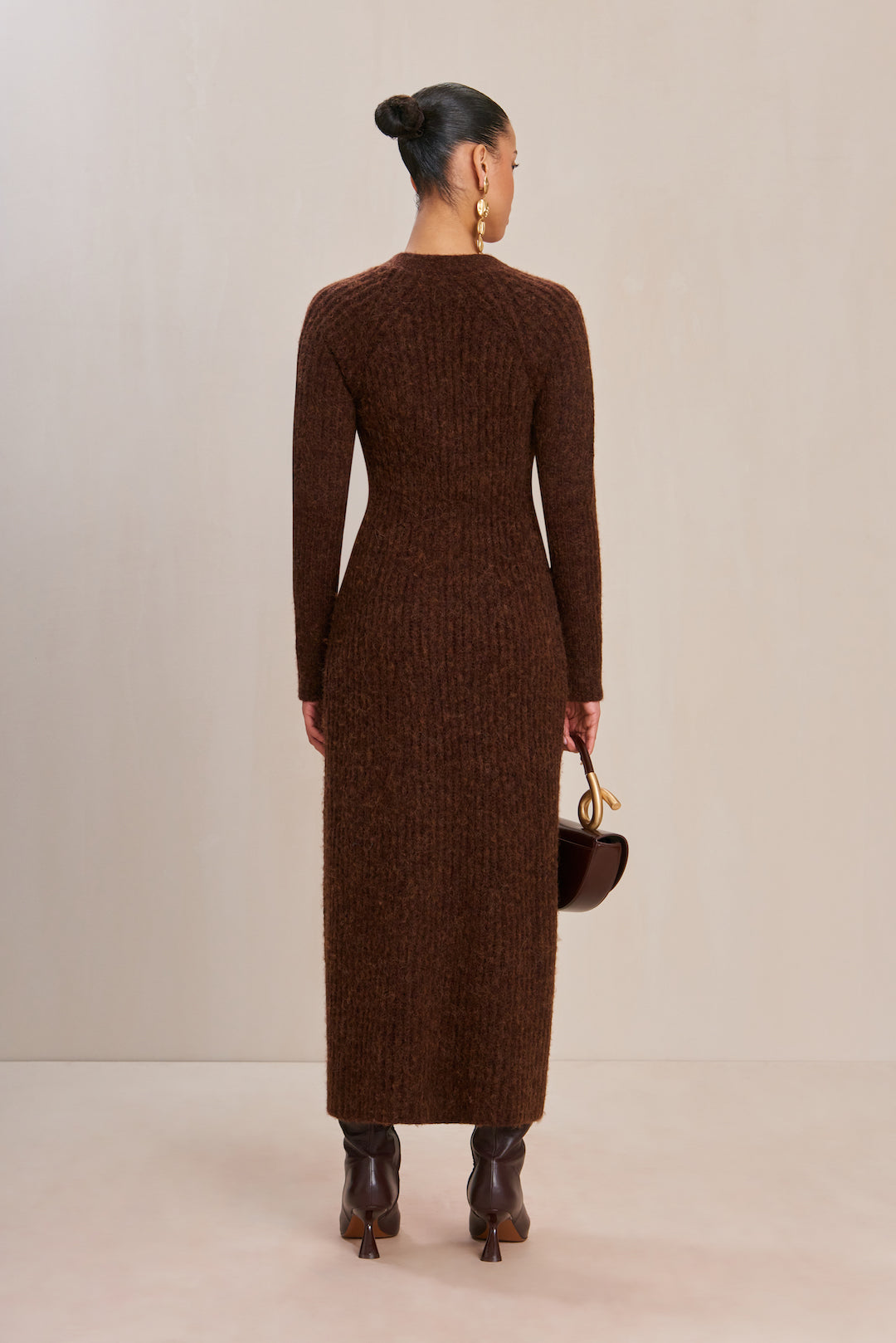 BESSIANA KNIT DRESS - JAVA