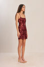 VANYA DRESS - MERLOT