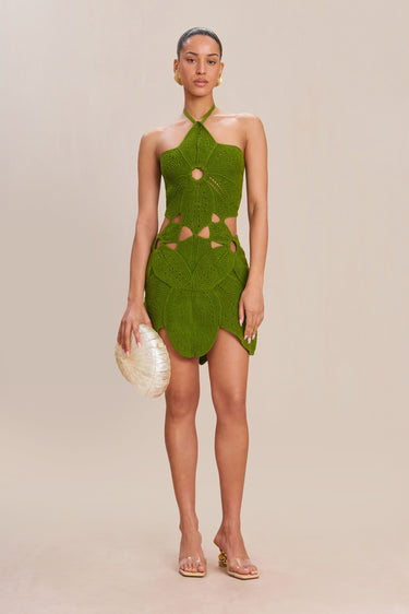 FLOREANA KNIT DRESS - OLEA | FLOREANA KNIT DRESS - OLEA | Secondary image