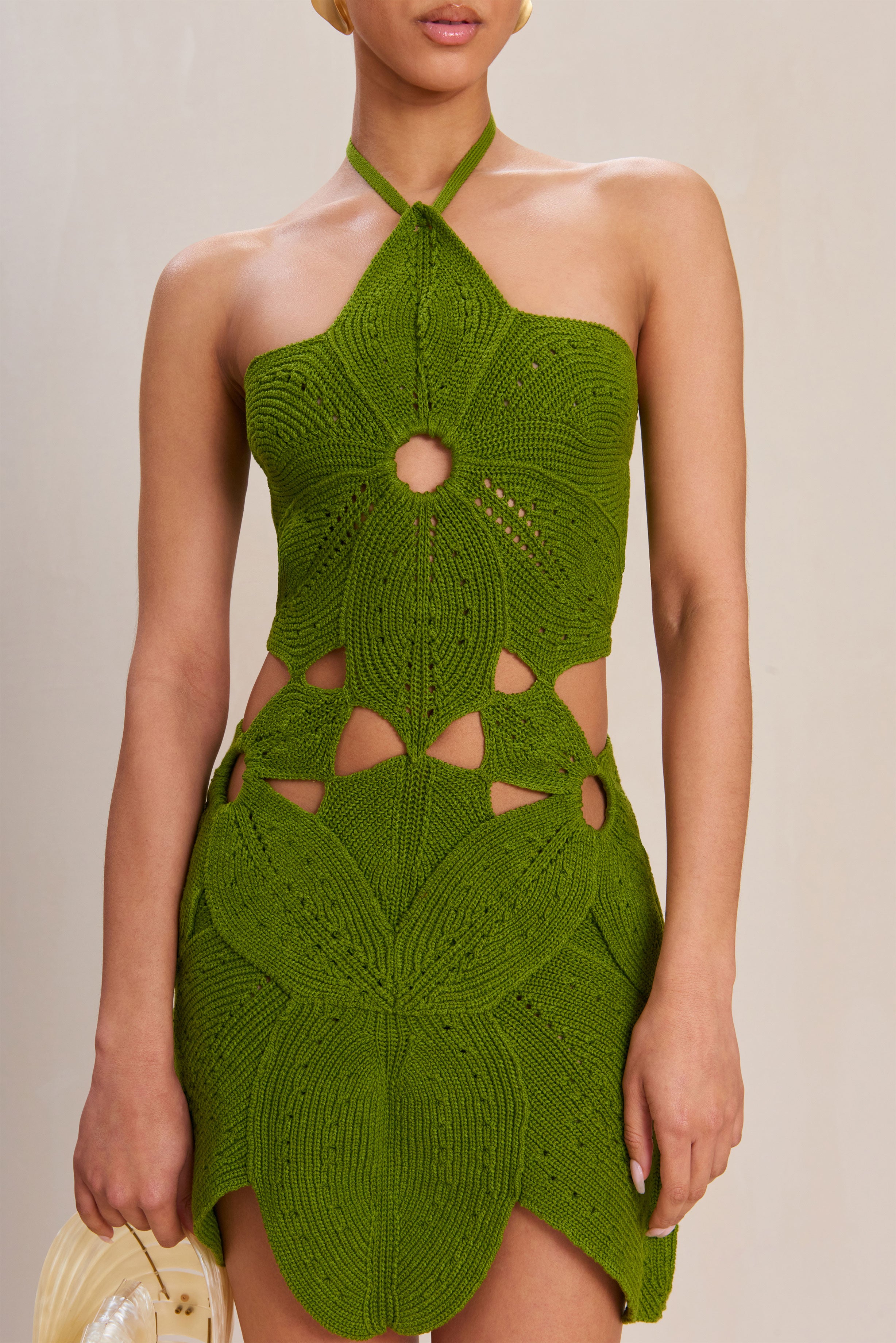 FLOREANA KNIT DRESS - OLEA CULT GAIA FLOREANA KNIT DRESS - OLEA CULT GAIA
