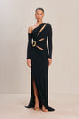 ZINNIE GOWN - BLACK