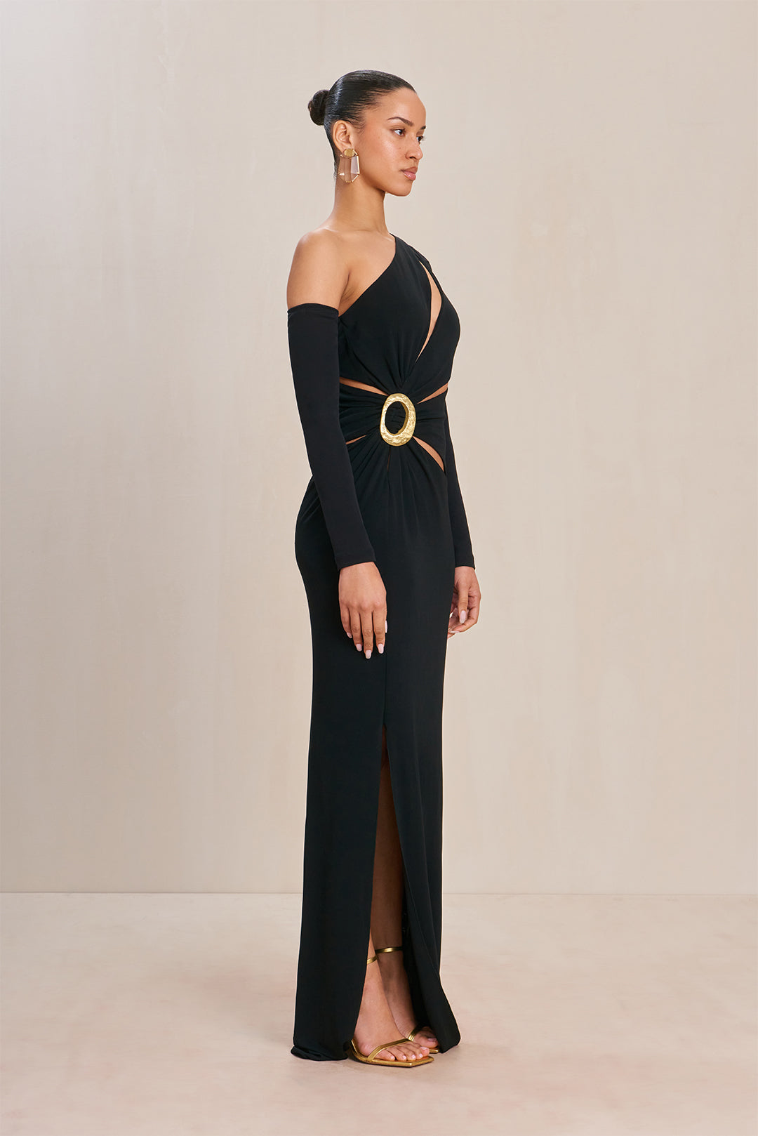 ZINNIE GOWN - BLACK